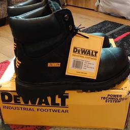 DeWalt boots size 8 brand new with box and tags tried on collection only