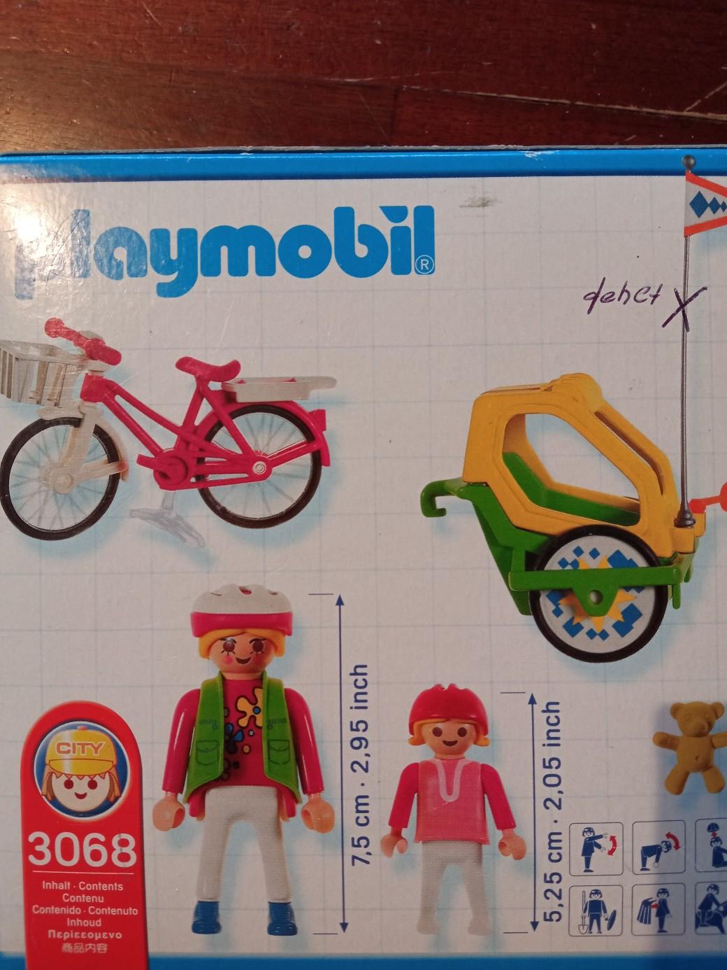 Playmobil vélo boite 3068