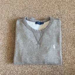Ladies Ralph Lauren Sweat Top jumper. 

It’s a size XL but I would defo say comes up small. Slightly shorter and soft inside. 

Worn only a handful of times.