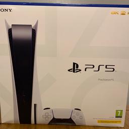 Brand New PlayStation 5 available.
Can meet locally or be posted