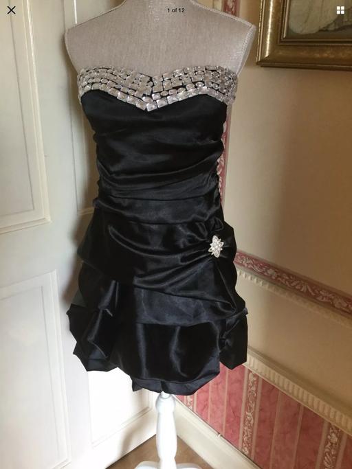 Buy & Sell South Yorkshire Barnsley - Photos for Little black beaded dress size 12