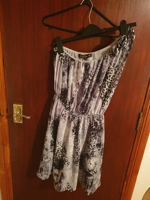 Buy & Sell Falkirk Stenhousemuir - Falkirk - Photos for One Shoulder Print Dress Miso Size 8