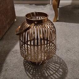 I am selling this lantern. it is metal very sturdy I used it for decoration and put led lights in it I can give the lights aswell if wanted. collection only please 🙂