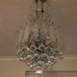 Good condition. x6
crystal balls are missing. Price is for each chandelier