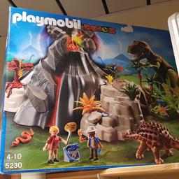 Playmobil Vulkan mit Dinosaurier 5230
ein paar Kleinteile fehlen
Anleitung vorhanden