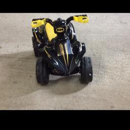 Batman chargable kids quad, ideally for 3-4 years old.  barely used. collection only.