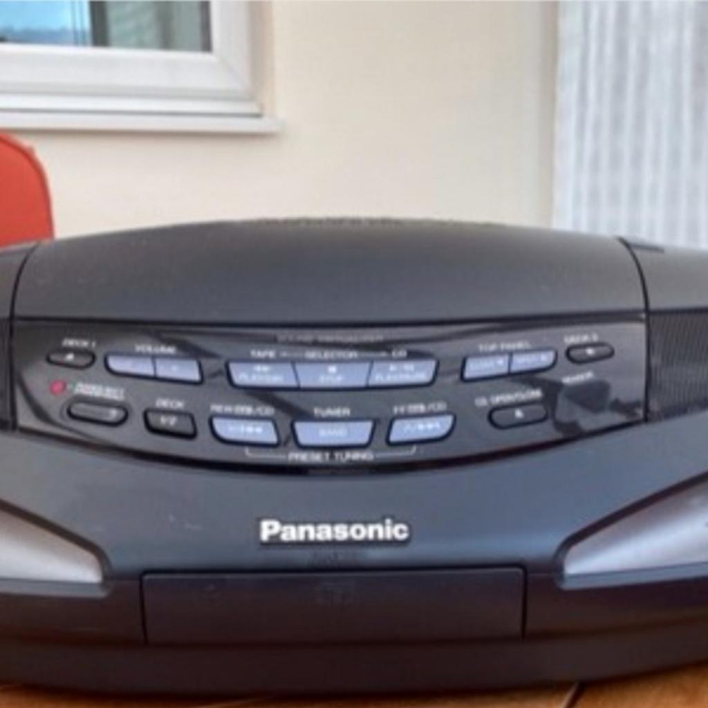 Panasonic Boombox RX-ED77....Portable CD /Rad in CW3 Woore for £30.00 ...