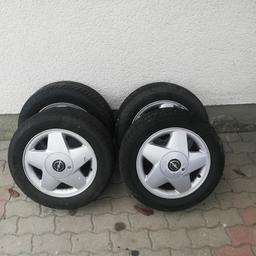 Hallo verschenke Alufelgen mit Reifen waren auf Opel Vectra Bj 90 Die Reifen haben ca 3mm Profil