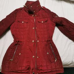 MICHAEL Kors women red jacket/coat. Brand new, never warn. Suitable for a skinny girl. Size S