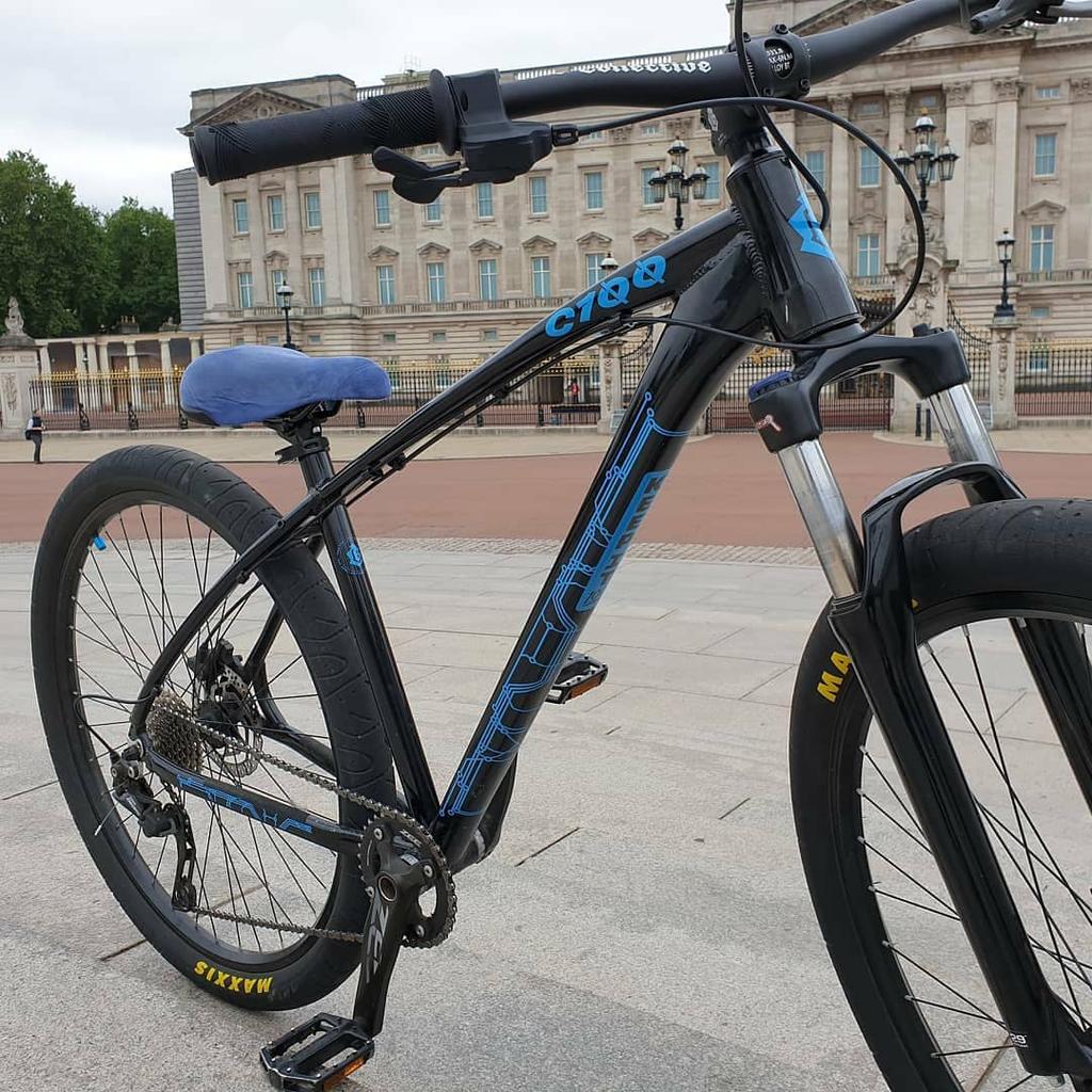 blue c100 bike