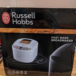 brand new in box 
Russell Hobbs fast bread maker
unwanted gift so condition is new
