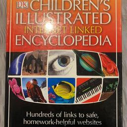 Children's illustrated internet linked encyclopaedia. Perfect for age 7. Great for homework help or hours of fun reading.
Come from smoke and pet free
Collection or can post it postage will apply