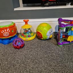 toy bundle in great condition the spinner toy has a red mark on which can seen in the picture.

pet and smoke free home 

collection from Heywood