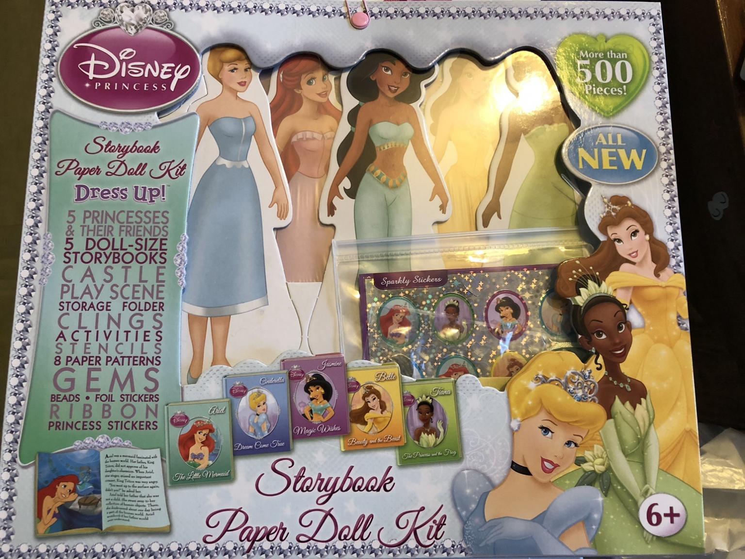 Disney Princess storybook paper doll kit in WC1H London for £6.00 for