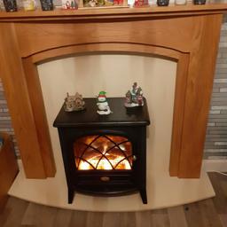 electric fire and marble surround very heavy you will need large transport and two people to carry. excellent working order collect from oldhill dy2 area