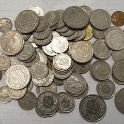 Verkaufe Schweiz Münzen Lot
Es sind 30,27 Franken
Bei mehreren Käufen bleibt der Versand gleich
Keine Garantie und Rückname