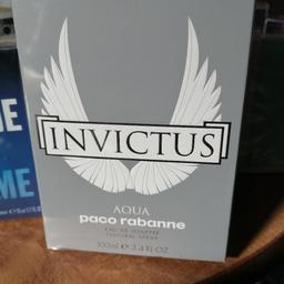 Eau de toilette 100ml (beautiful fragrance) invictus aqua from Paco Rabanne. Brand new and sealed /original fragrance from shop not from Internet /