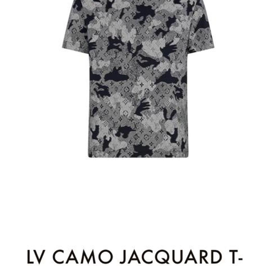 Louis Vuitton Camo Jacquard T-Shirt – CnExclusives