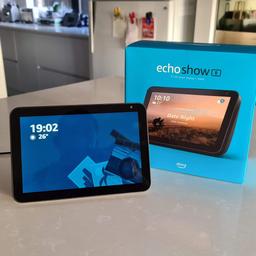 Amazon Echo Show 8 brand new never been out the box in sandstone or black. Make a brilliant Christmas present I've got 1 and love it. 07467468664