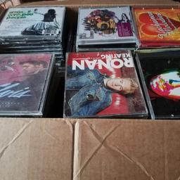 1.box over 120 cds albums. £10.the lot

2.60"70"80s box sets          £5.   The lot
3.christmas songs.               £2   the lot 
4. Plus other box sets         £3     the lot
Or buy everything appropriate 150 cd albums £15 the lot ovno