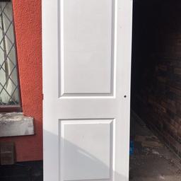 Interior door brand new for sale , width 76cm x length 210cm:  30” x 82.5” , it actually a solid door which can be cut down to any door size you need. It’s not hollow inside. Pickup or deliver close B18 for a fee.