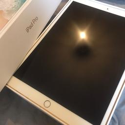 iPad Pro 10.5 inch + WiFi + Cellular 64GB Gold. Bought brand new in Oct 2018. LCD screen is broken. Sold as seen. Just IPad no accessories. Can deliver. Open to offers.