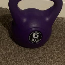 Brand new kettlebell 6kg 
A few months old, mint condition. Still have the box also, just ripped from the top. 

Collection from B7
Please contact me for further details.