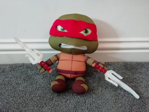 Buy & Sell West Midlands Wolverhampton - Photos for As new TMNT Raphael cuddle Inc light up eyes