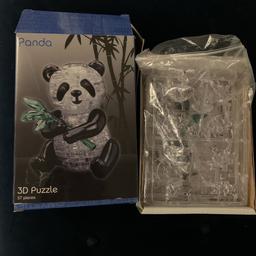 Item 1 - 3d panda puzzle

Item 2 - Bead activity (dino and car)