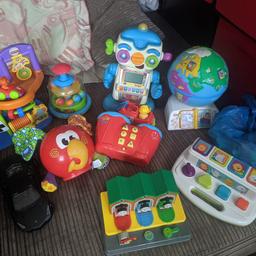 £10 for all , some of the little toys are in the bag .