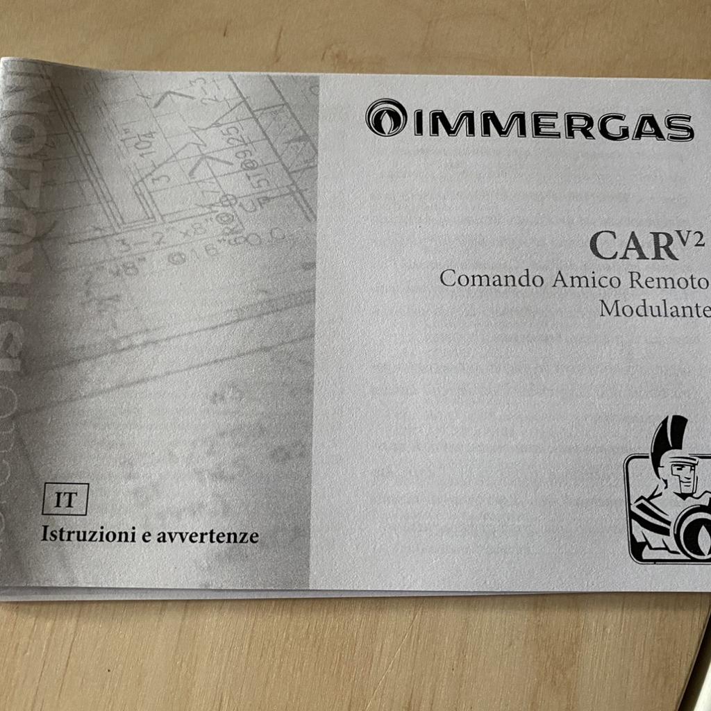 Cronotermostato modulante Immergas CAR V2 in 50134 Firenze for €80.00 for  sale