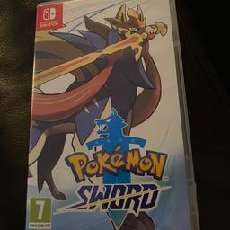 Pokemon sword switch game no longer played in great condition collection only NO DELIVERY B90 Shirley 