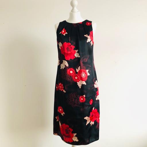 Buy & Sell Lancashire Chorley - Photos for Size 12 petite Wallis black & red silky dress