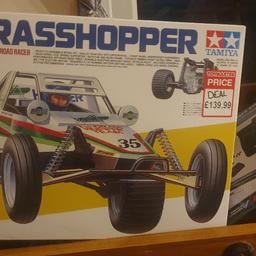 rc grasshopper age 8-10years old brand new never been open frist will see will bye