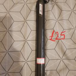 FSR carbon seat post new and unused.

open to offers
collection in Hanwell area or can post at buyers cost.