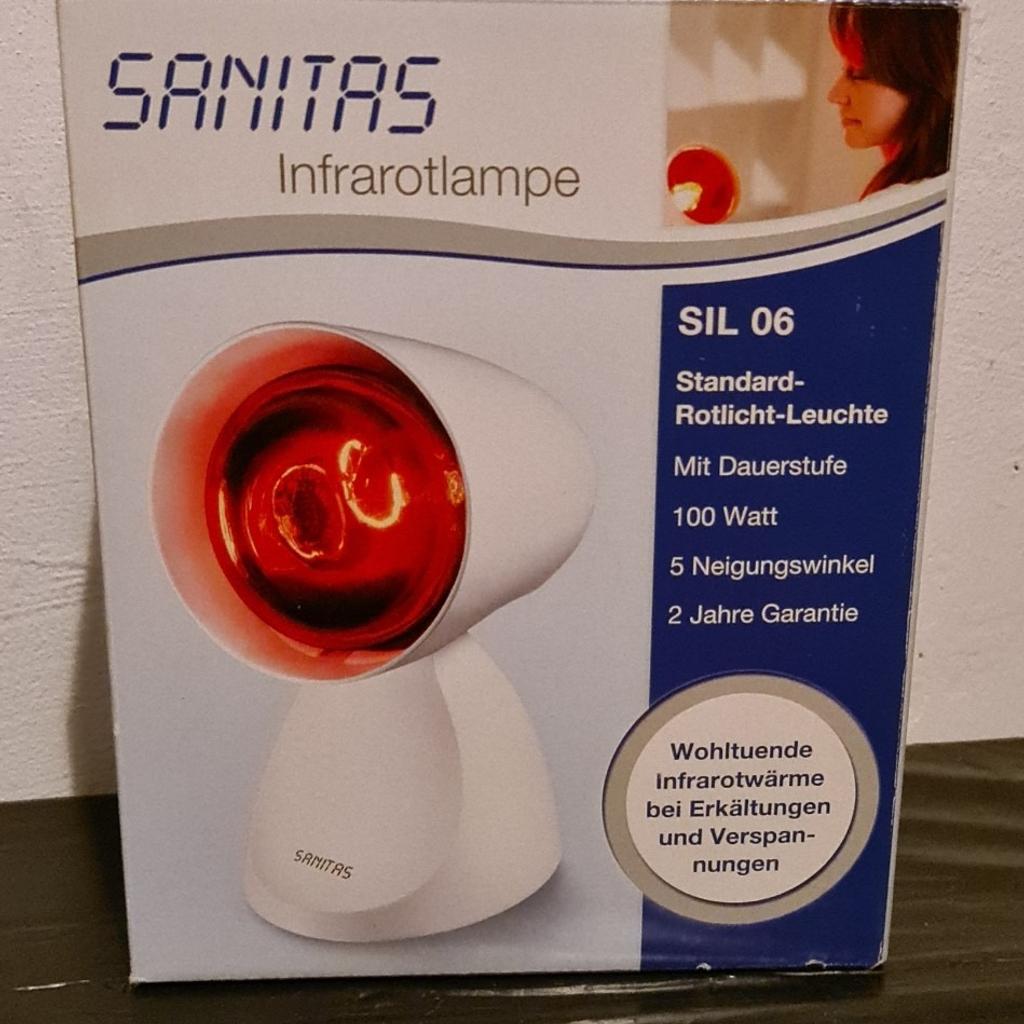 SANITAS SIL 06 Rotlichtlampe 80687 € München Watt DE in für | Verkauf Shpock 100 9,00 zum