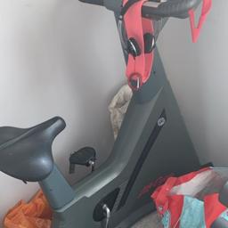 Proper gym bike solid just not getting used .. as you see in the pic I think the screw has come out from underneath the handle does not affect the bike in any way great condition