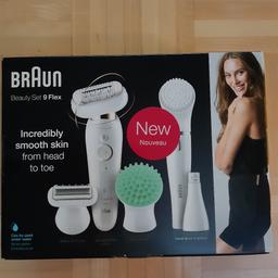Original verpackter Braun Silk-epil! Beauty Set 9 Flex. Shaver & Trimmer + Epilierer + Massage pad + Gesichtsbürste & -epilator

Neupreis: 219,90 €