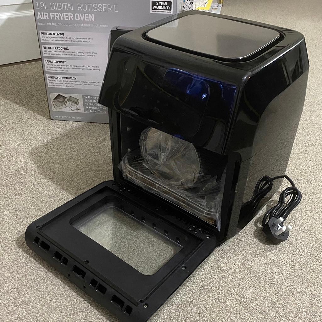 Daewoo 12L Rotisserie Air Fryer Oven