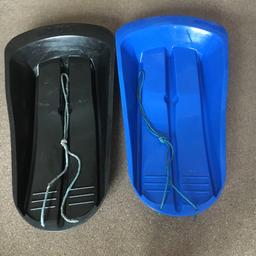 No longer required am selling these 2 sledges in good condition one blue and one black