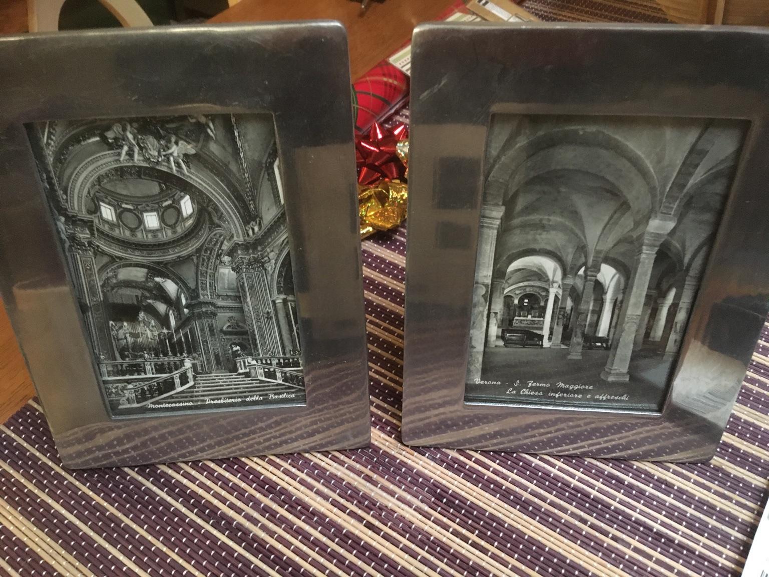 Cast aluminium photo frames in SE20 London für £ 3,00 zum Verkauf ...