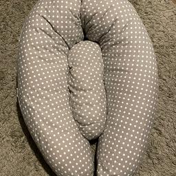 Niimo Pregnancy Pillow for Sleeping Full Body + Small Pillow Multifunctional Breastfeeding Pillow Baby and Maternity 100% Cotton Pillowcase