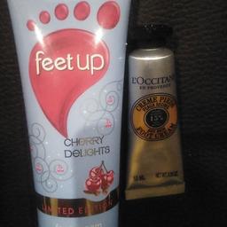 L'Occitane und Oriflame (Schwedische Pflanzenkosmetik) Fuß Creme
Unbenutzt
Selbstabholung
Kirschblüte Geruch und Milch Geruch
Als Set: 5€