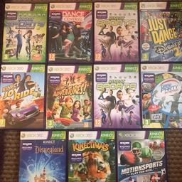 Xbox 360 kinect games bundle
All in excellent condition
11 games in total
See pics for titles
£20
07907 169393
Collection only