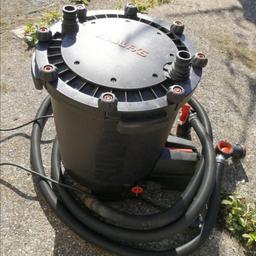Canester external filter for large aquariums works perfectly no faults all the pipe work comes with it about 8 months old