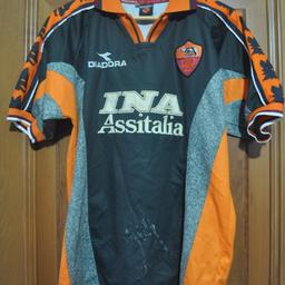 Maglia calcio originale della AS Roma stagione 1998/99 taglia M,senza personalizzazione