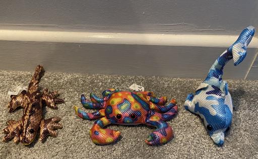 Buy & Sell Derbyshire Chesterfield - Photos for Children’s Soft Sand Toys Crab Dolphin Lizard