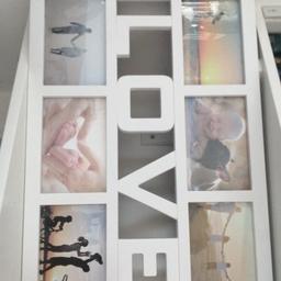 Brand new 6 picture holding frame.
White
Collection from DY4