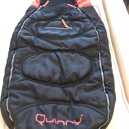 Quinny cosy toes Excellent Condition, hardly used