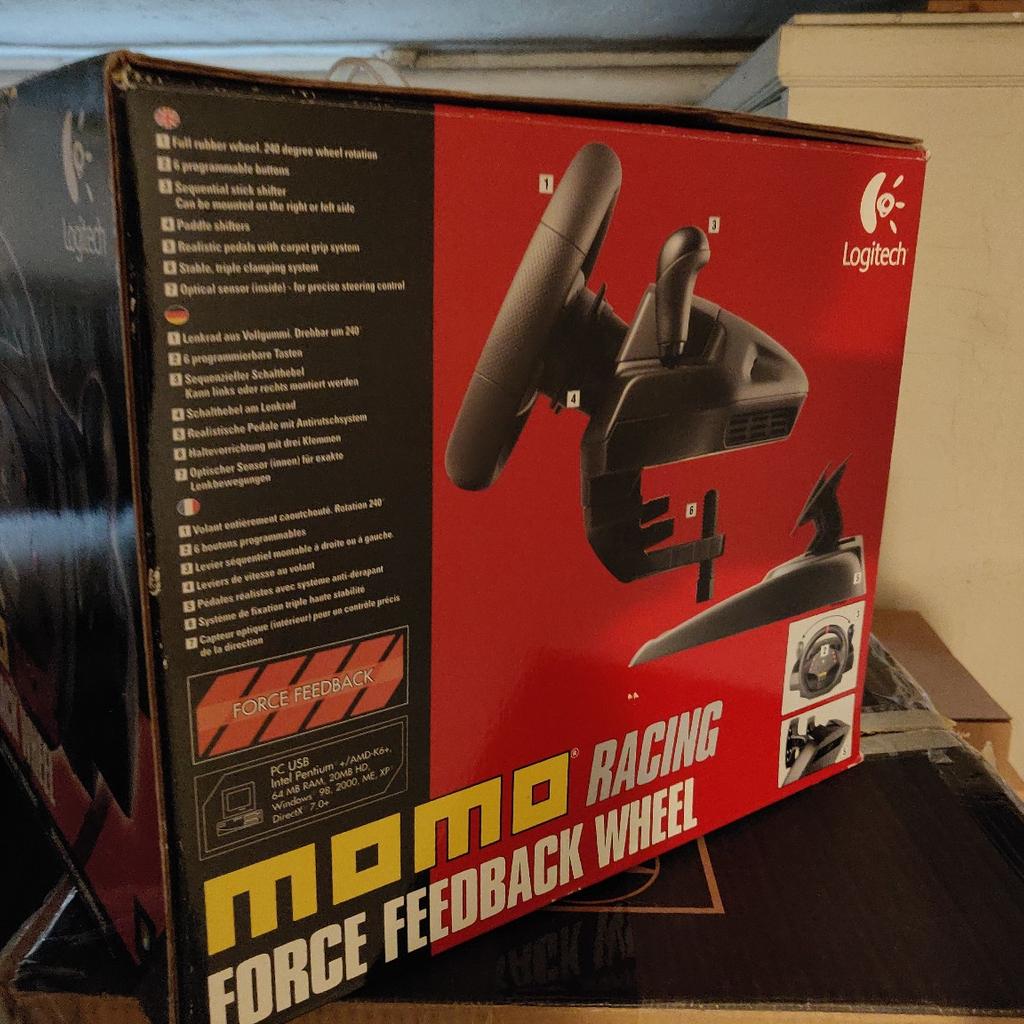 Logitech Momo Lenkrad für PC/ Konsole in 4060 Leonding für € 20,00 zum ...